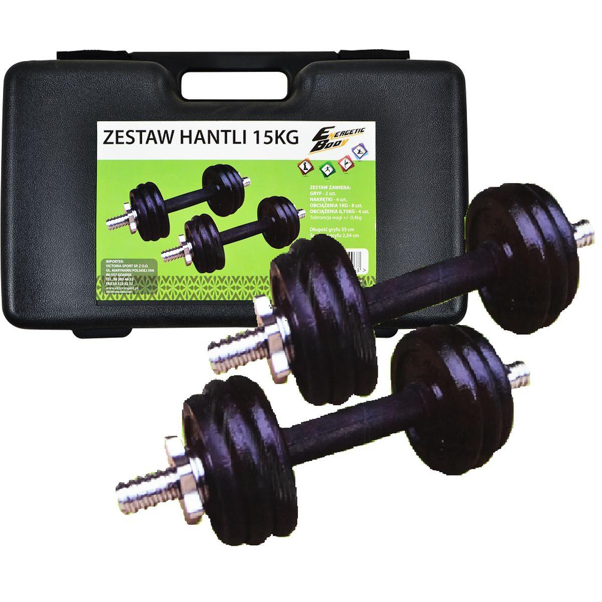 Energetic Body 15kg (2x7,5kg) + walizka