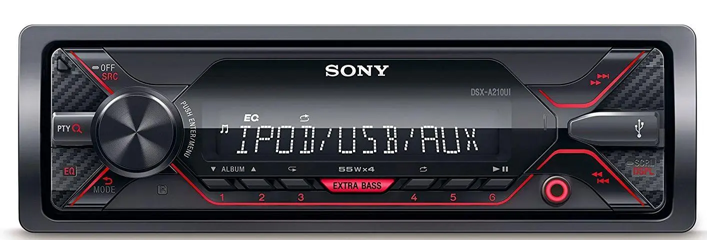 Radioodtwarzacz samochodowy Sony DSX-A210UI z USB 4x55W