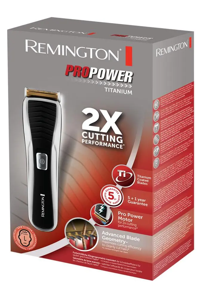 Maszynka do włosów Remington Pro Power Titanium HC7130 60min