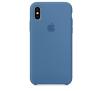 Apple Silicone Case iPhone X MRG22ZM/A (niebieski dżins)