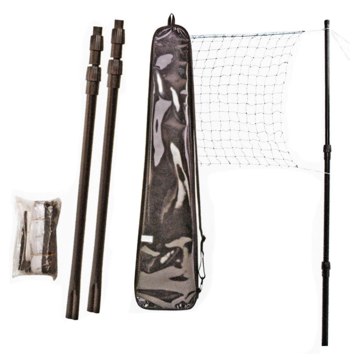 Enero Zestaw badminton siatka + słupki