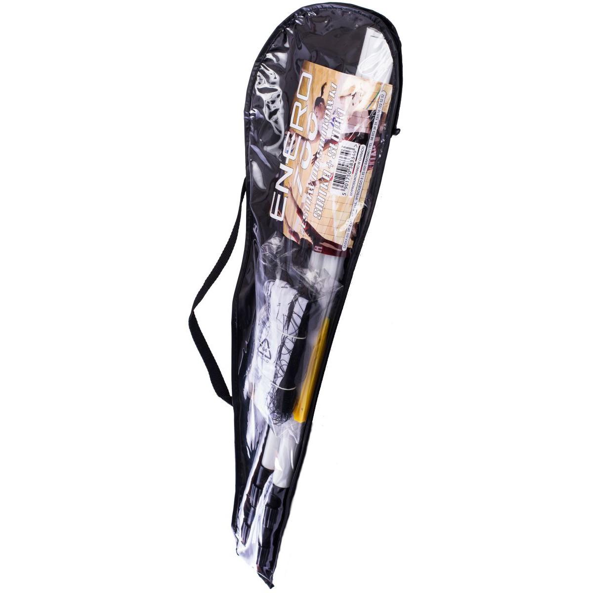 Enero Zestaw badminton siatka + słupki