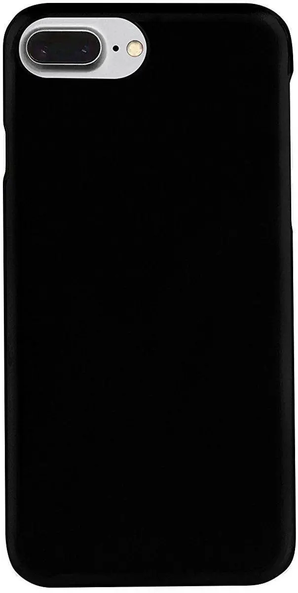 Etui Xqisit iPlate Glossy do iPhone 7 Plus Czarny
