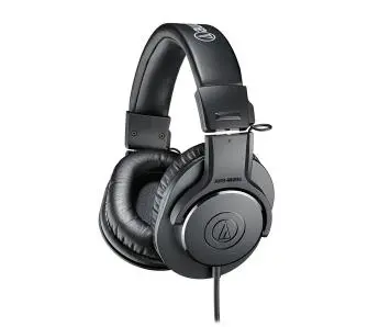 Słuchawki przewodowe Audio-Technica ATH-M20x Nauszne Czarny