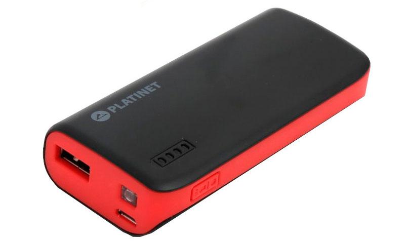 Powerbank Platinet PMPB44BR 4400 mAh (czarno-czerwony)