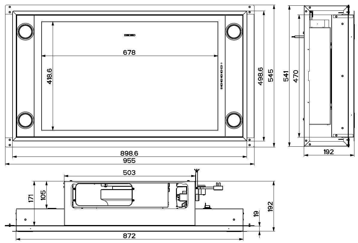 Okap Faber Heaven 2.0 X Flat 90 Srebrny
