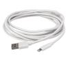 Kabel Xqisit Charge & Sync Lightning-USB A (biały)