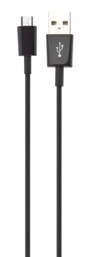 Kabel Xqisit Charge & Sync microUSB-USB A Czarny