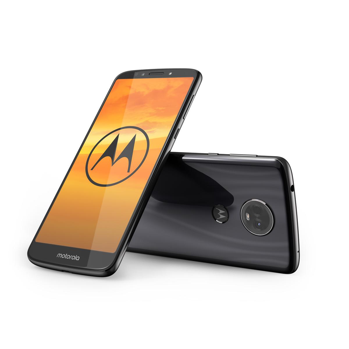 Smartfon Motorola Moto E5 Plus 3GB Dual Sim (szary metaliczny) + etui