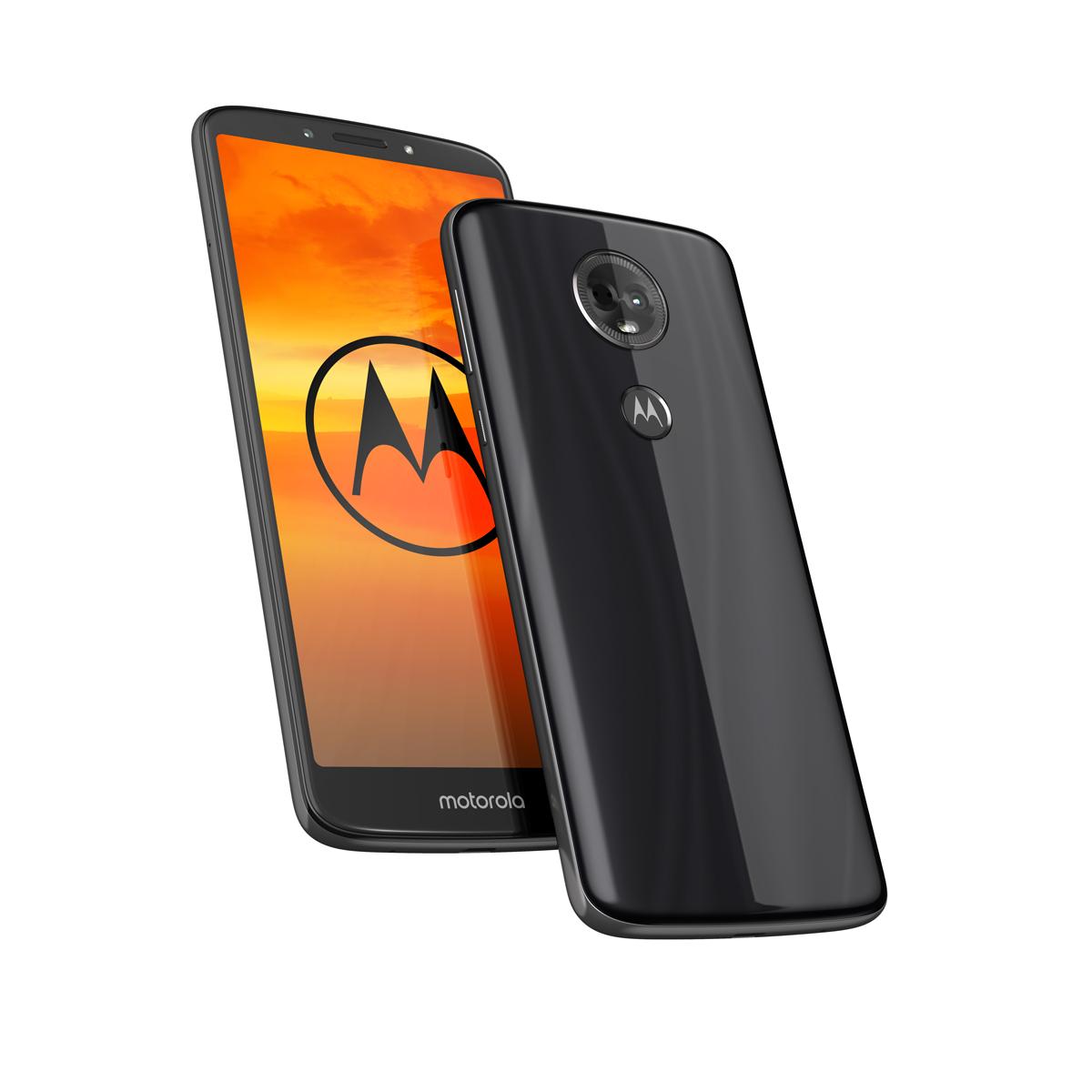 Smartfon Motorola Moto E5 Plus 3GB Dual Sim (szary metaliczny) + etui