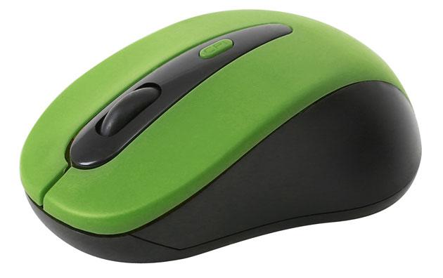 Myszka Omega OM-416 (czarno-zielona)