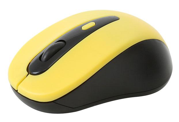 Myszka Omega OM-416 (czarno-żółta)