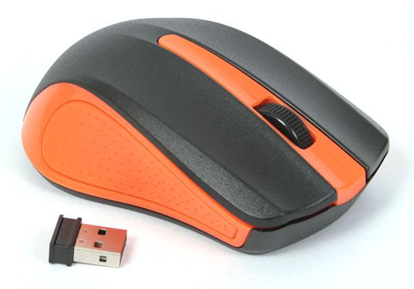 Myszka Omega OM-419 (pomarańczowa)