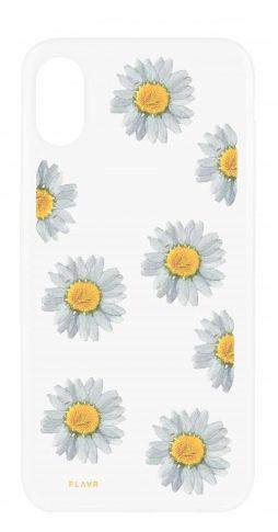 Etui Flavr iPlate Real Flower Daisy do iPhone X (kolorowy)