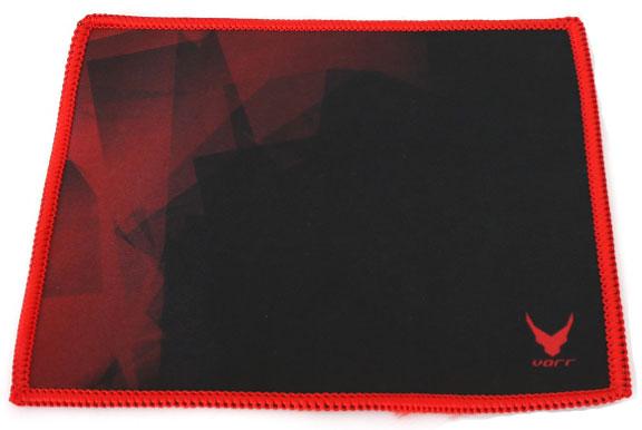 Podkładka Omega Varr Mate OVMP224R (czarno-czerwona)