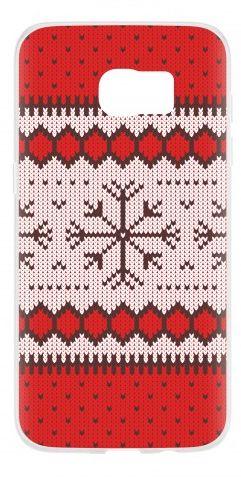 Flavr Case Ugly Xmas Sweater Samsung Galaxy S7 Edge (czerwony)