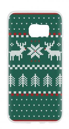 Flavr Case Ugly Xmas Sweater Samsung Galaxy S7 (zielony)