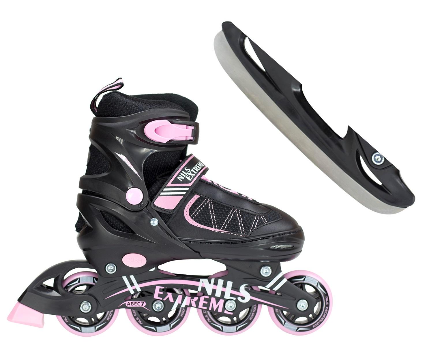 Nils Extreme NF7103 A rozmiar S 30-33 (czarno-różowy)