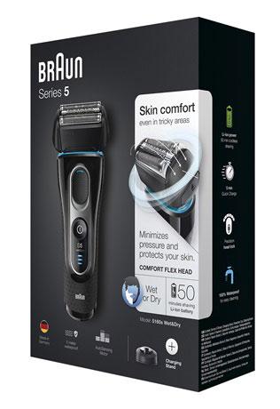 Golarka Braun Series 5 5160s Wet&Dry Trymer