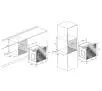 Piekarnik gazowy Candy Timeless FLG203-1X Srebrny