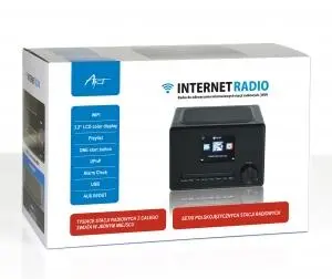 Radioodbiornik ART WIFI1001 Internetowe Czarny