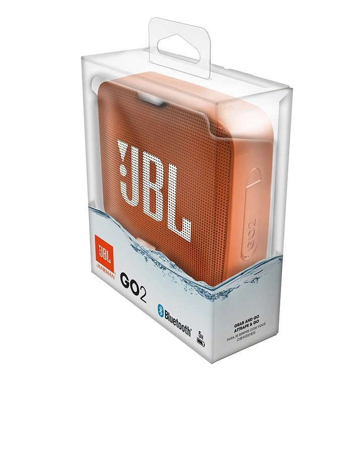 Głośnik Bluetooth JBL GO 2 3W Coral orange