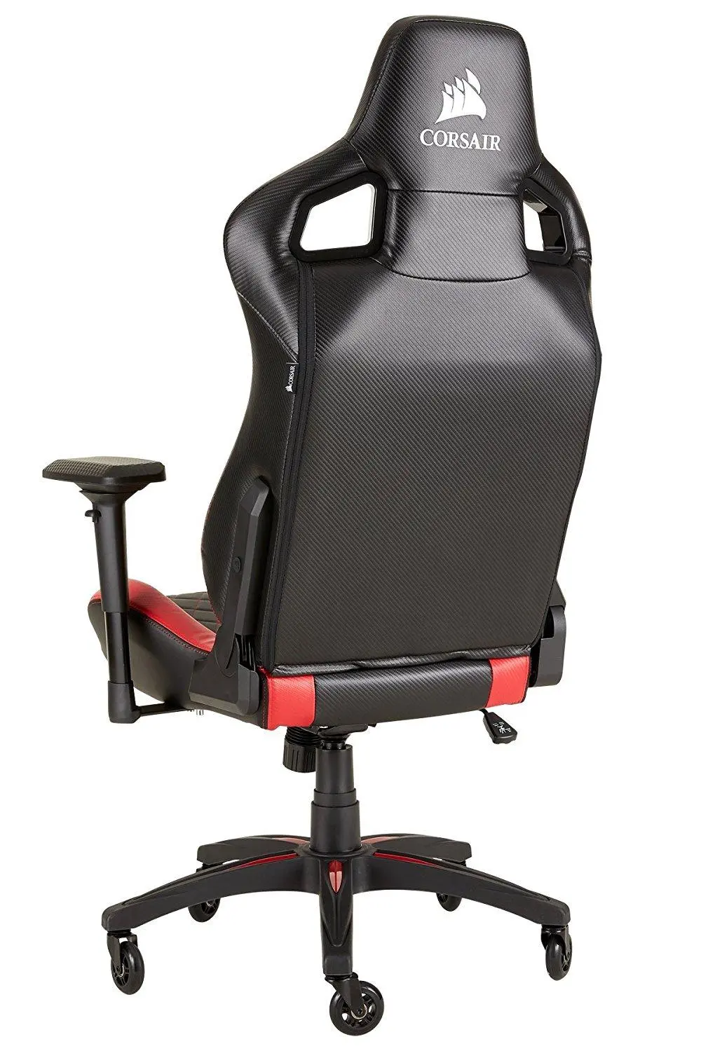 Fotel Corsair T1 Race 2018 Gamingowy do 120kg Skóra ECO Czarno-czerwony