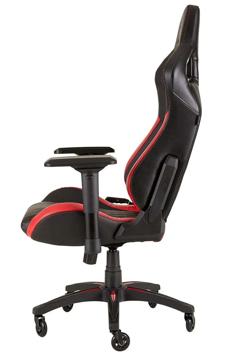 Fotel Corsair T1 Race 2018 Gamingowy do 120kg Skóra ECO Czarno-czerwony