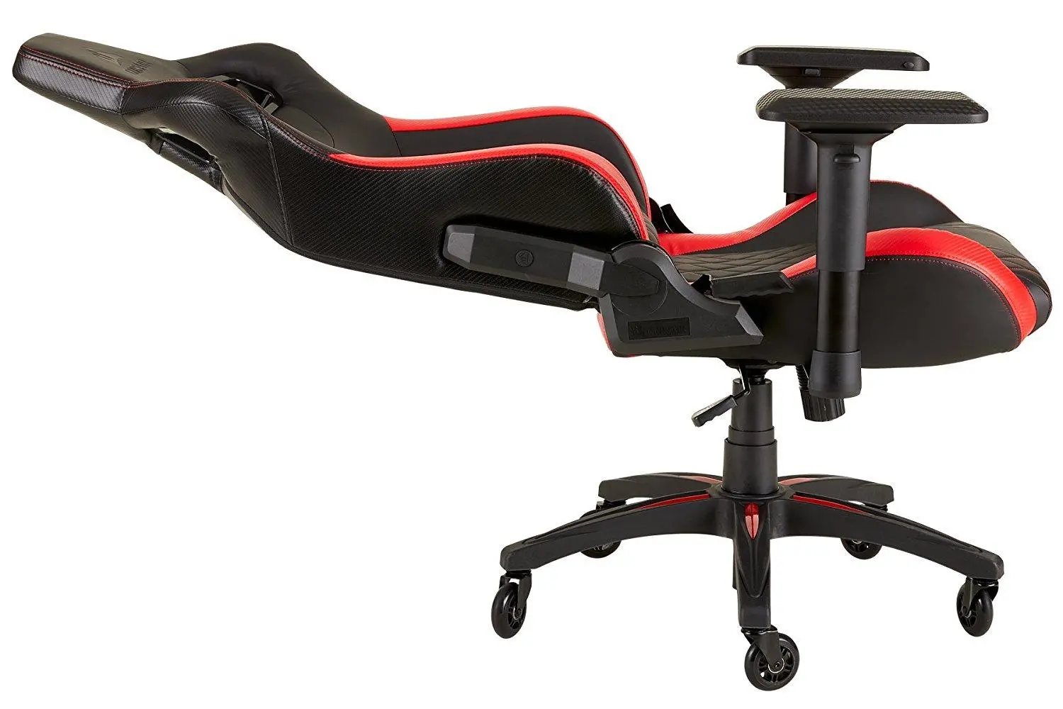 Fotel Corsair T1 Race 2018 Gamingowy do 120kg Skóra ECO Czarno-czerwony