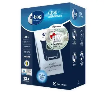 Worek do odkurzacza Electrolux E201SMCC s-bag Classic Long Performance 12szt.
