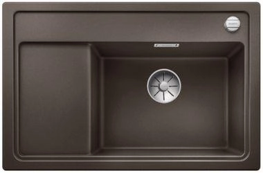 Zlewozmywak Blanco ZENAR XL 6 S 523784 Compact komora prawa (kawowy)