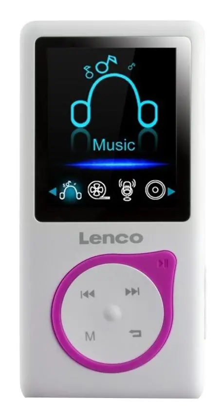 Odtwarzacz MP3 Lenco Xemio-668 Różowy