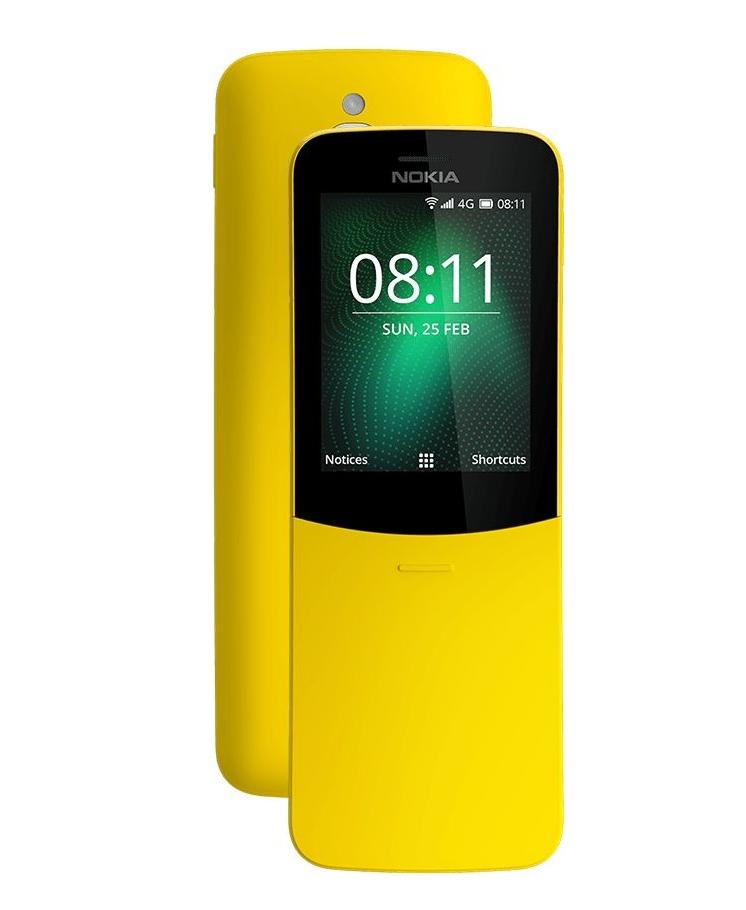 Telefon Nokia 8110 4G (żółty)