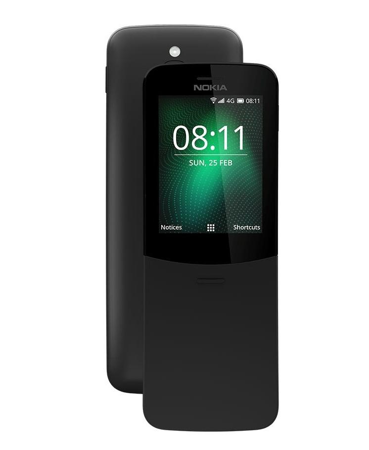 Telefon Nokia 8110 4G (czarny)