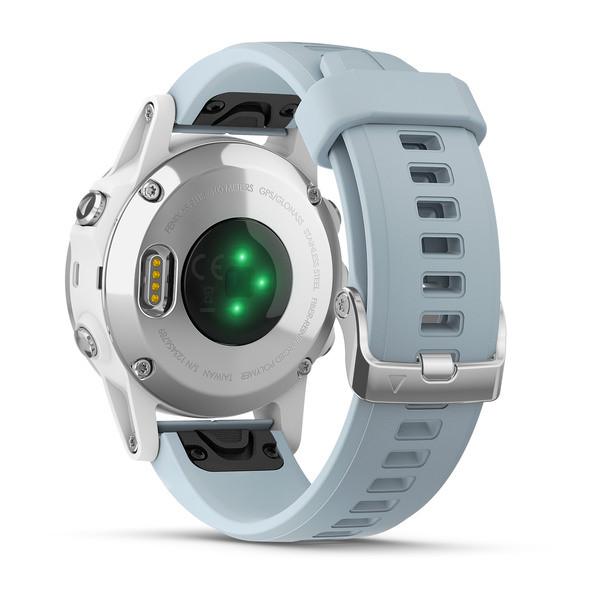 Zegarek sportowy Garmin Fenix 5S Plus Biały z piankowym paskiem