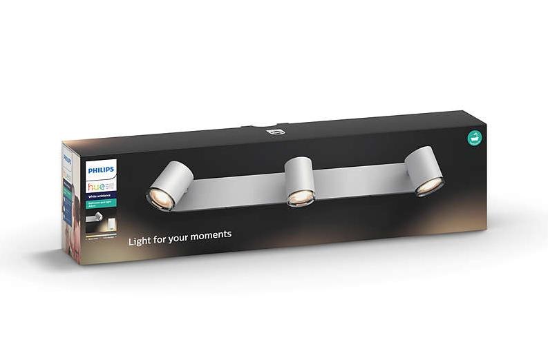 Oświetlenie punktowe Philips Adore Hue Bar Tube White 34361/31/P7