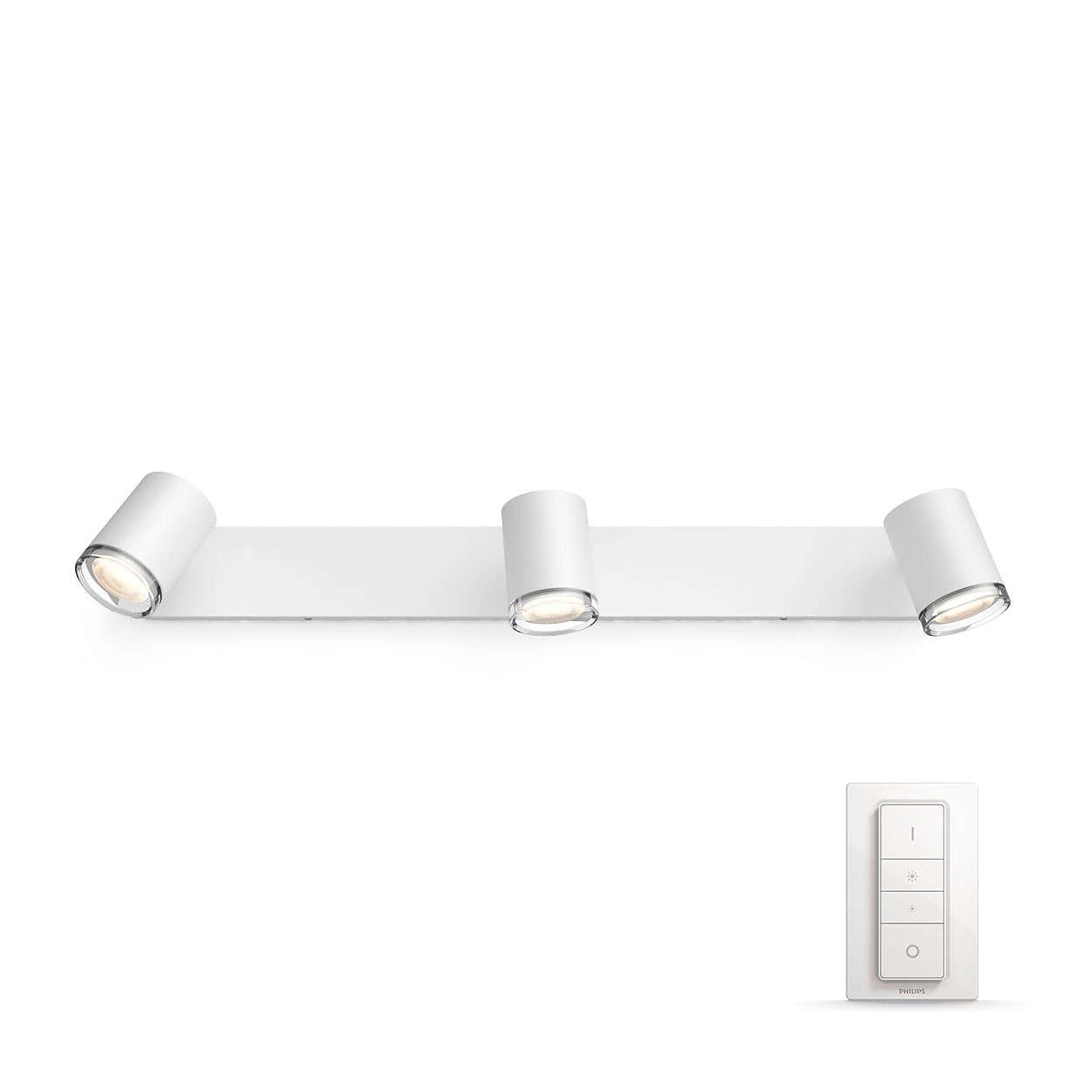Oświetlenie punktowe Philips Adore Hue Bar Tube White 34361/31/P7