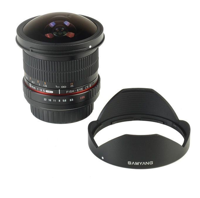 Samyang 8 mm f/3.5 CS II Fish-eye Canon