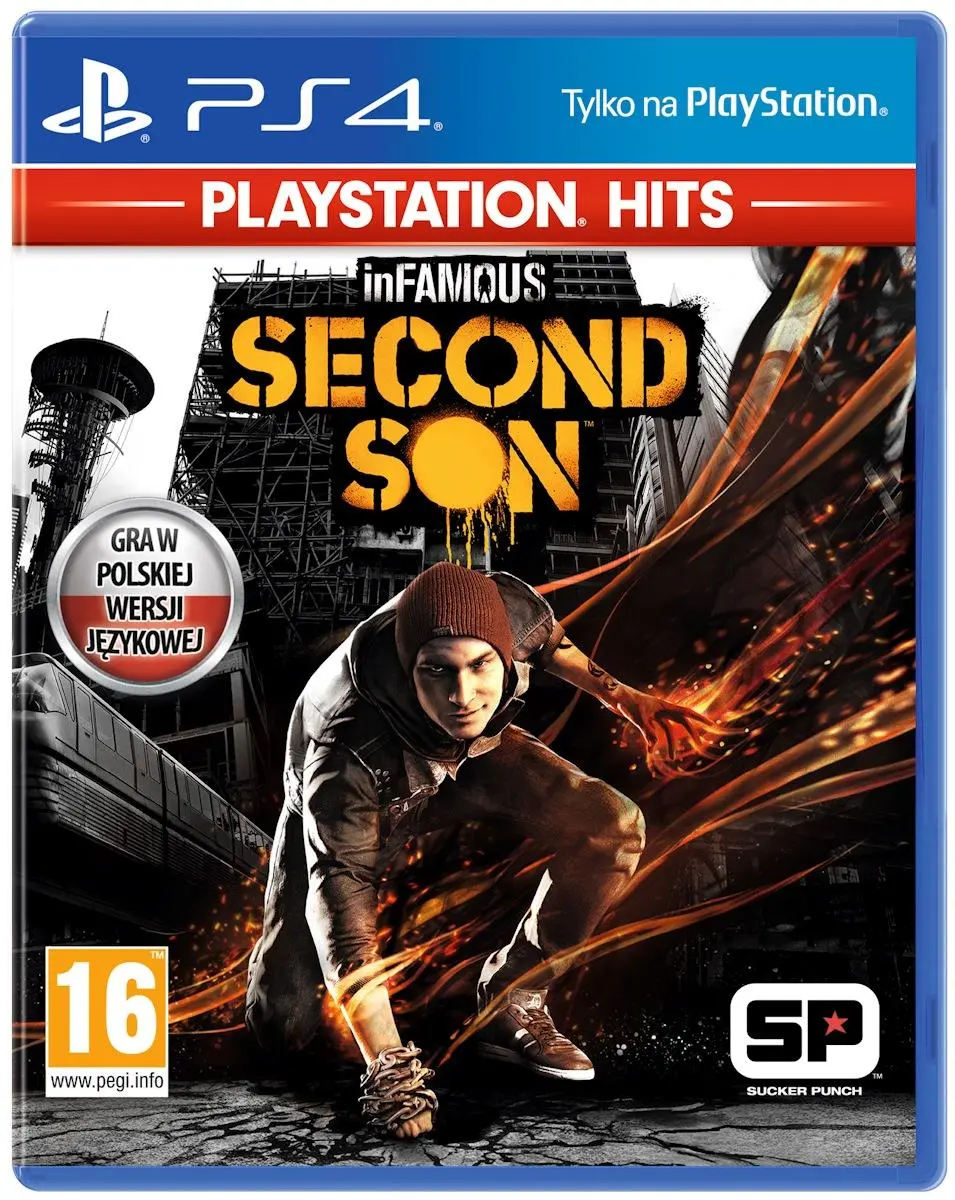 inFAMOUS Second Son Playstation Hits Gra na PS4 (Kompatybilna z PS5)