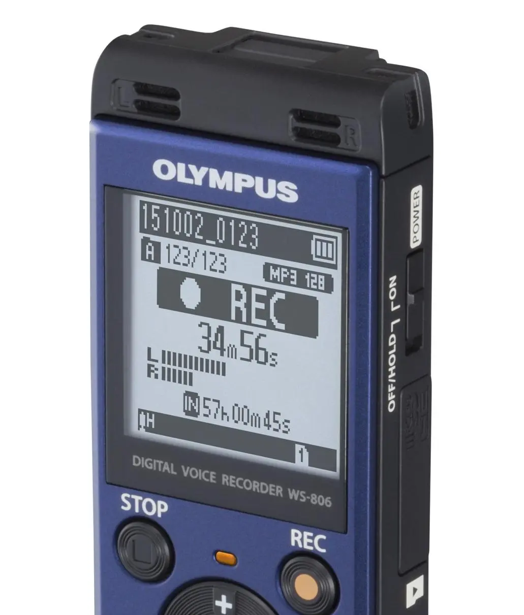 Dyktafon Olympus WS-806 Niebieski