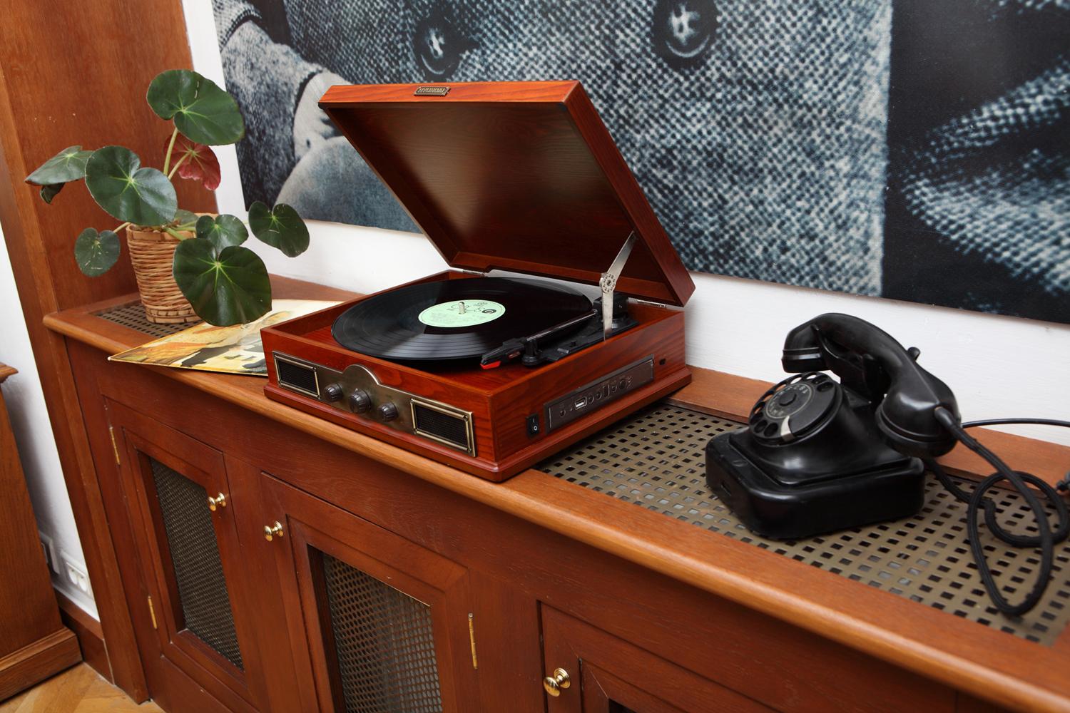 Gramofon Hyundai Retro RT 910RIP Drewno
