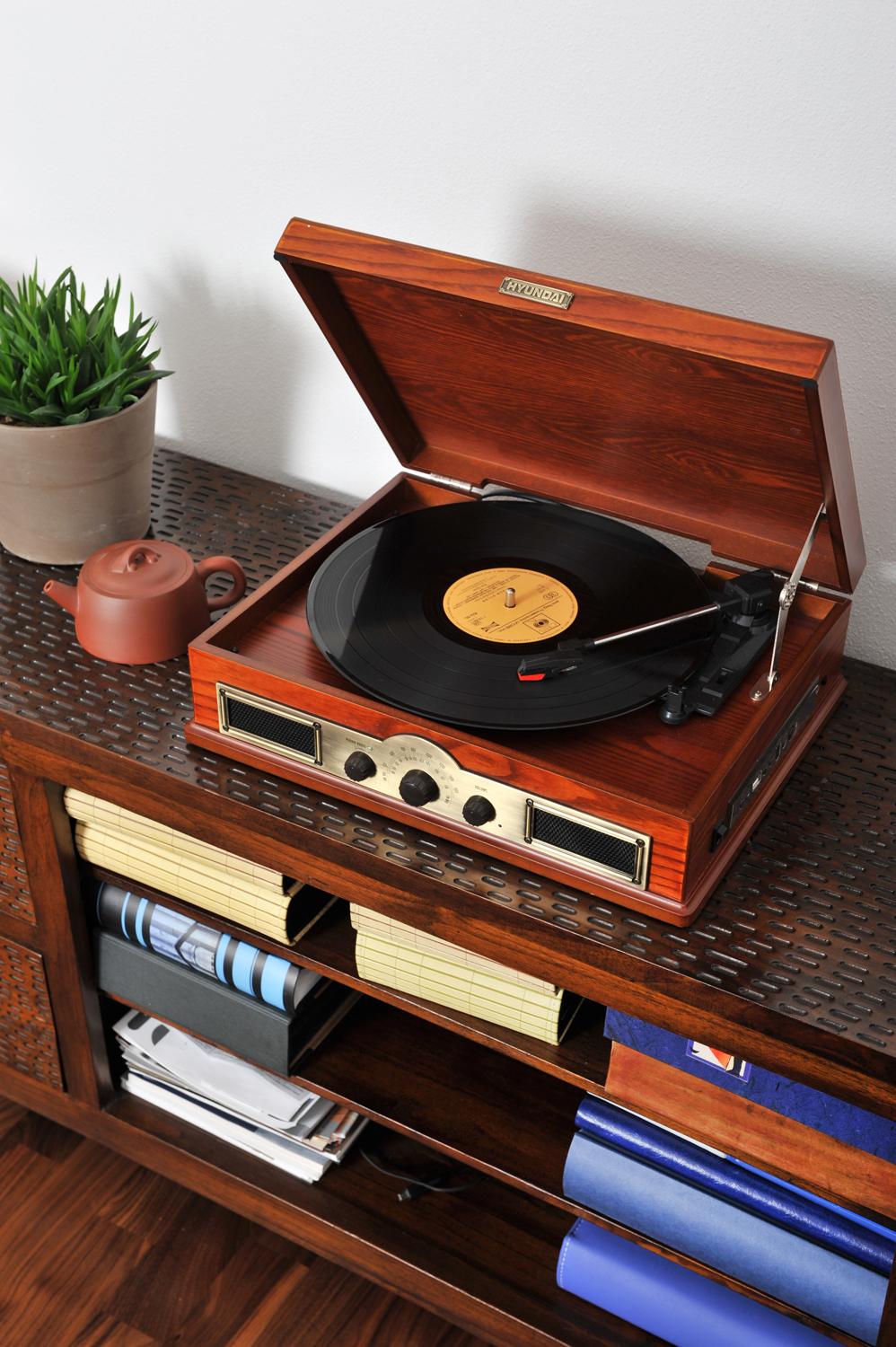 Gramofon Hyundai Retro RT 910RIP Drewno
