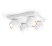 Oświetlenie punktowe Philips Buckram Hue Plate/Spiral White 50474/31/P7