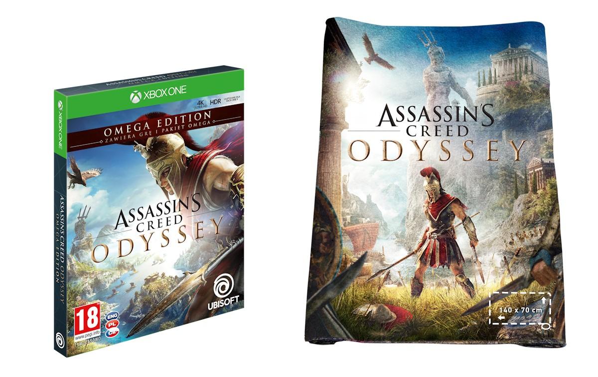 Assassin's Creed Odyssey Edycja Omega + ręcznik Xbox One / Xbox Series X