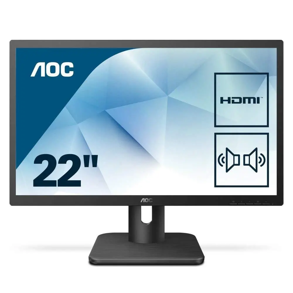 Monitor AOC 22E1D 22" Full HD TN 60Hz 2ms