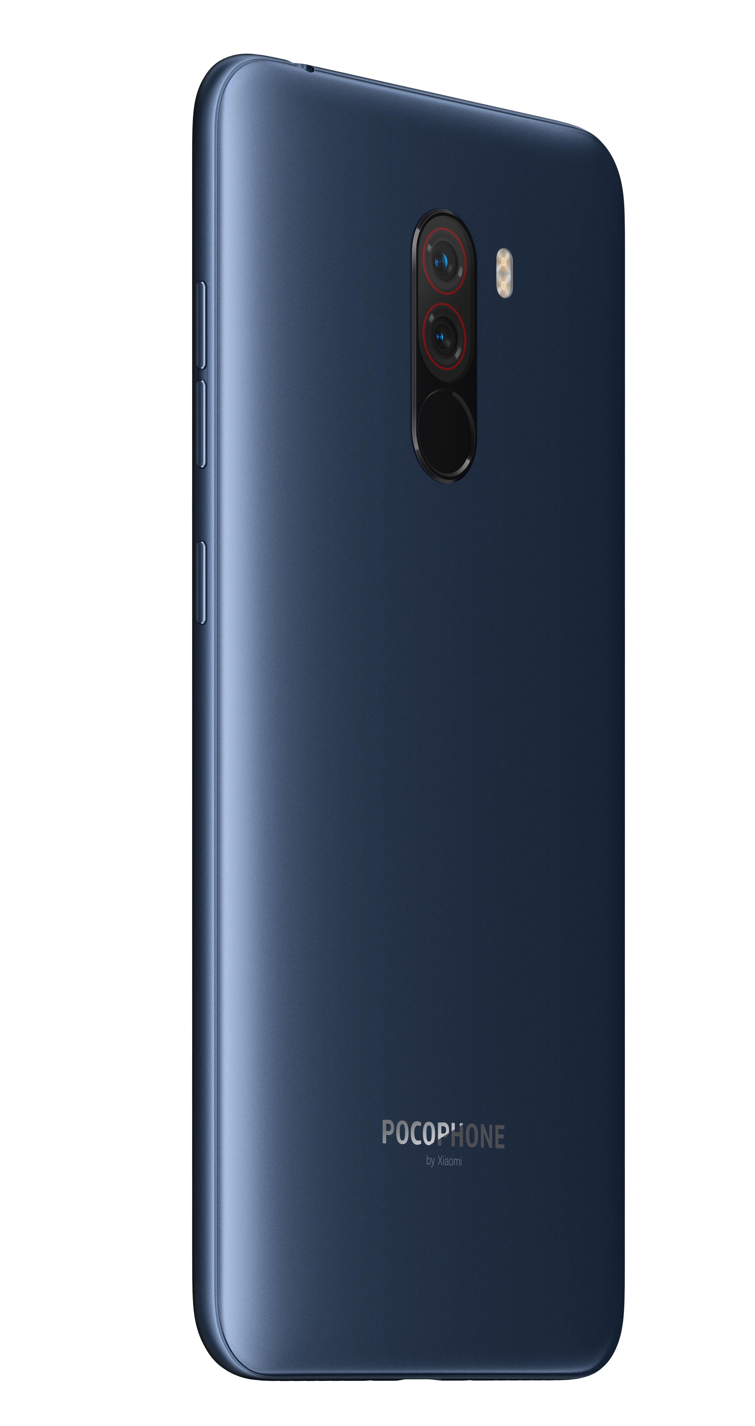 Smartfon POCO F1 6/64GB - 6,18" - 12 Mpix - niebieski
