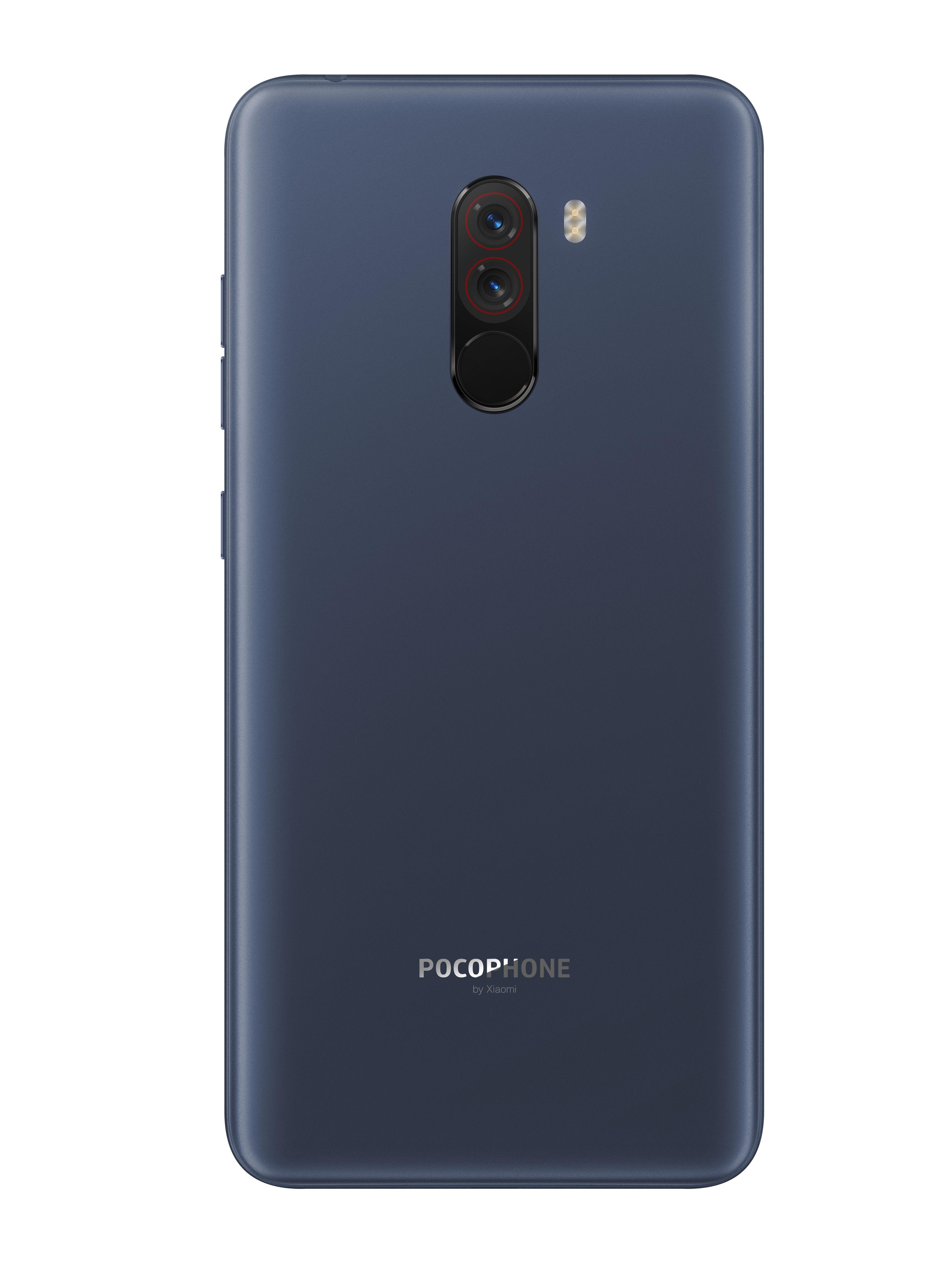 Smartfon POCO F1 6/64GB - 6,18" - 12 Mpix - niebieski