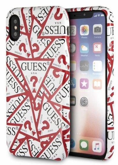 Guess GUHCPXPMPT iPhone X (biały)