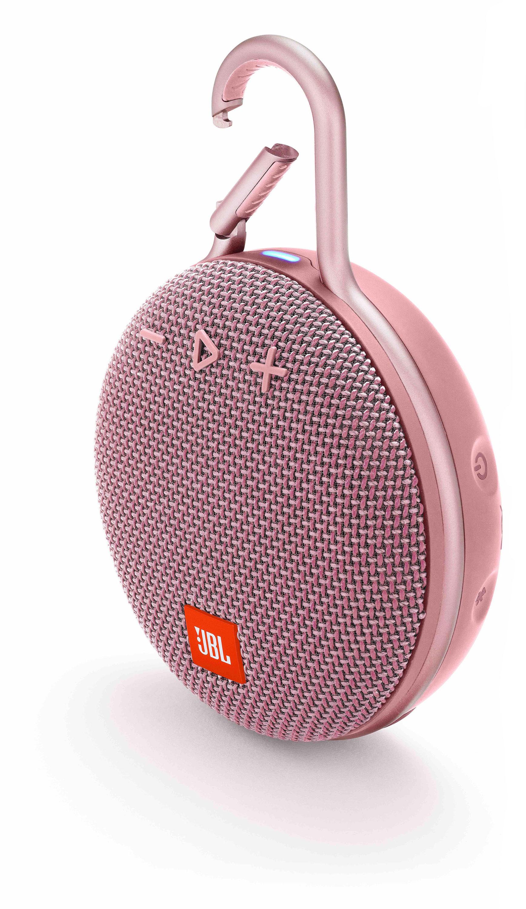 Głośnik Bluetooth JBL Clip 3 (różowy)