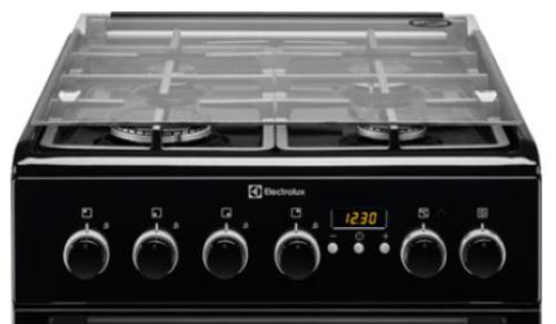 Kuchnia gazowo-elektryczna Electrolux EKK54555OK - termoobieg